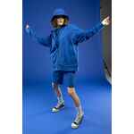 Толстовка унисекс H3, синяя, размер XL/XXL