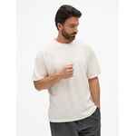 Футболка унисекс T2, молочно-белая, размер XS/S