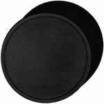 Лейбл из ПВХ с липучкой MENTEQO ROUND, черный