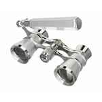 Театральный бинокль-лорнет BROADWAY 325E, серебристый