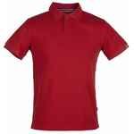 Рубашка поло мужская AVON, красная, размер S