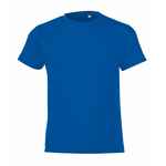 Футболка детская REGENT FIT KIDS, ярко-синяя, на рост 106-116 см