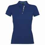 Рубашка поло женская PORTLAND WOMEN синий ультрамарин, размер XL