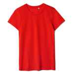 Футболка женская T-BOLKA LADY красная, размер S