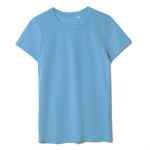 Футболка женская T-BOLKA LADY голубая, размер L