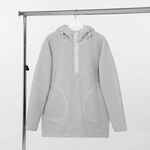 Анорак унисекс OBLAKO, светло-серый, размер M/L