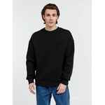 Свитшот оверсайз унисекс TRUE SELF, черный, размер S