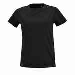Футболка женская IMPERIAL FIT WOMEN черная, размер XL