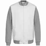 Бомбер COLLEGE молочный, размер XL