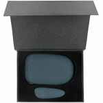 Набор PEBBLE WIRELESS, серо-синий