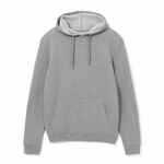 Толстовка с капюшоном SNAKE II серый меланж, размер XXL
