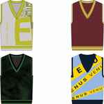 Жилет на заказ CLASSIC FINT, полушерсть, размер M