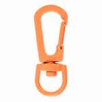 Застежка-карабин SNAP HOOK, S, оранжевый неон