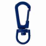 Застежка-карабин SNAP HOOK, S, синяя