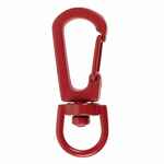 Застежка-карабин SNAP HOOK, S, красная