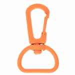 Застежка-карабин SNAP HOOK, M, оранжевый неон