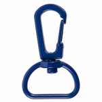 Застежка-карабин SNAP HOOK, M, синяя