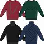 Свитер оверсайз TRICKSY FACTURA на заказ, полушерсть, размер L/XL