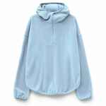 Анорак флисовый унисекс FLISKA, голубой, размер M/L