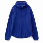 Анорак флисовый унисекс FLISKA, ярко-синий, размер M/L