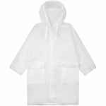 Дождевик детский RAINDROP KIDS, белый, 8 лет (рост 118-128)