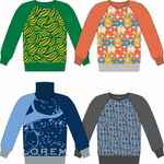 Свитер на заказ TRICKSY NET REGLAN, полушерсть, размер M