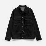 Куртка джинсовая O2, черная, размер M/L