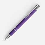 Ручка шариковая KESKUS SOFT TOUCH, фиолетовая