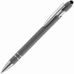 Ручка шариковая POINTER SOFT TOUCH со стилусом, серая