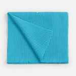 Шарф YONG, ярко-голубой