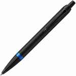 Ручка шариковая PARKER IM PROFESSIONALS MARINE BLUE BT, черная с синим