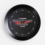 Часы настенные VIVID LARGE, черные