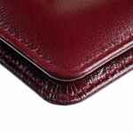 Обложка для паспорта SIGNATURE, бордовая