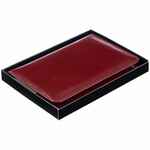 Обложка для паспорта SIGNATURE, бордовая