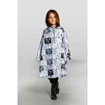 Дождевик-пончо детский AQUASTOP KIDS на заказ, разноцветный,6-8 лет