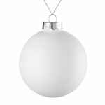 Оформительский шар FINERY, 10 см, матовый белый