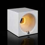 BLUETOOTH-колонка с подсветкой VOLUMETRIC, белая