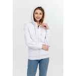 Толстовка на молнии KULONGA SHERPA, белая, размер S