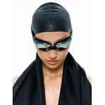 Шапочка для плавания AQUASANA, черная