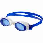 Очки для плавания SWIMATIC, синие с белым
