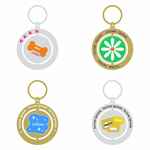 Брелок с поворотным элементом SPIN на заказ, доставка ж/д