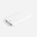 Аккумулятор с беспроводной зарядкой ALL DAY WIRELESS, 10000 мАч, белый