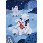 Флисовый плед WINTART BEAR