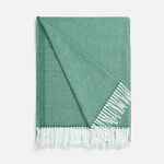 Плед «Гирвас», зеленый