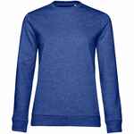 Свитшот женский SET IN, ярко-синий меланж, размер XXL