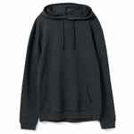 Толстовка с капюшоном унисекс HOODIE, темно-серая, размер XS