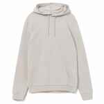 Толстовка с капюшоном унисекс HOODIE, дымчато-серая, размер S
