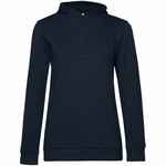 Толстовка с капюшоном женская HOODIE, темно-синяя, размер XS