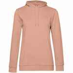 Толстовка с капюшоном женская HOODIE, бежевая (NUDE), размер XL