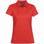 Рубашка поло женская ECLIPSE H2X-DRY красная, размер XS